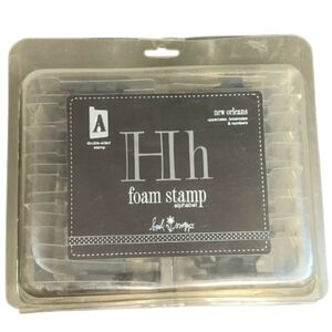 Heidi Swapp New Orleans Double-sided Foam Stamps Uppercase Lowercase Numbers
